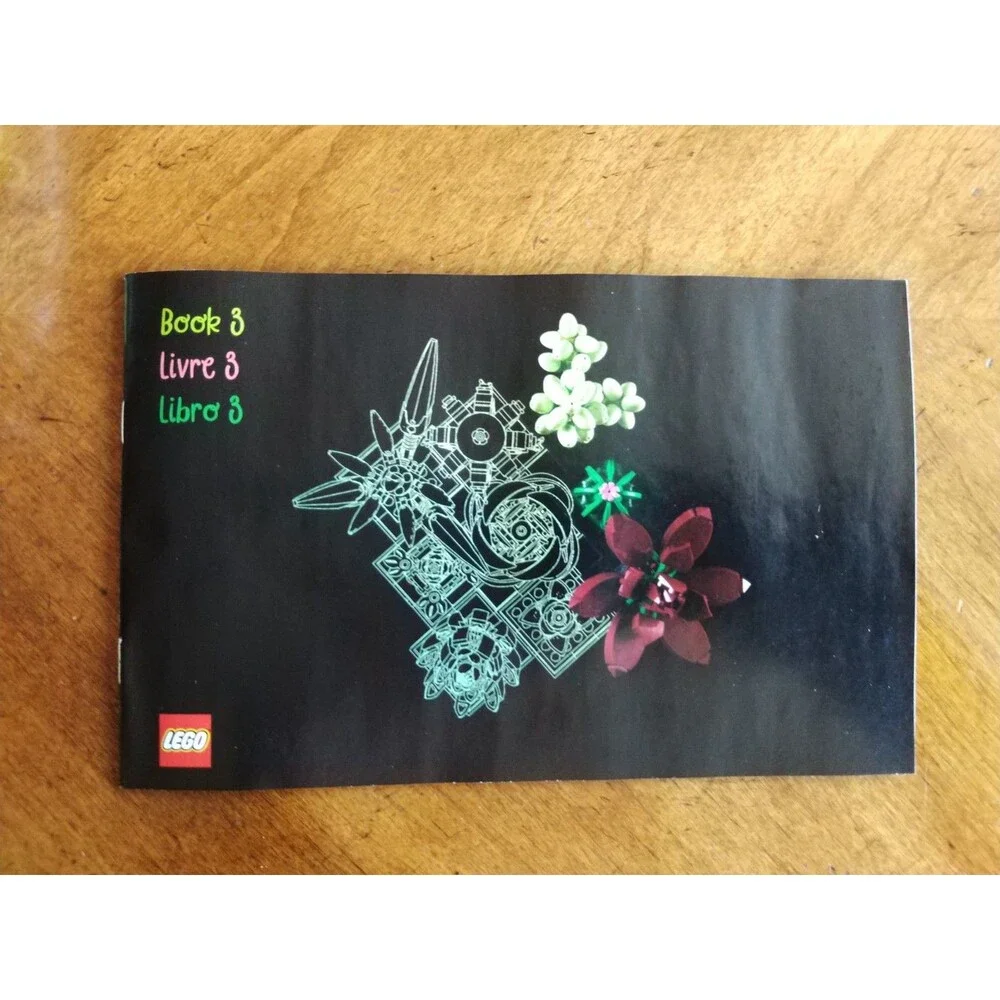 LEGO Icons 10309 Succulents - **Bag 3 Only** Red Echeveria, Ball Cactus, Burro's